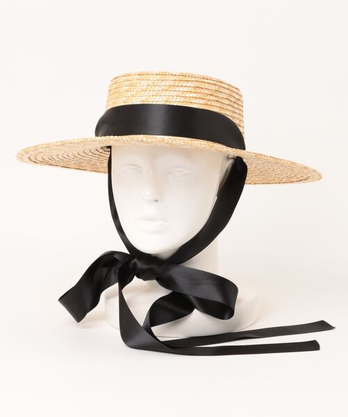 BABYLONE（バビロン）の「【Benelli Montacone】ラフィアハット（ハット・レディース・ナチュラル/ブラック・FREE）」の12枚目の写真