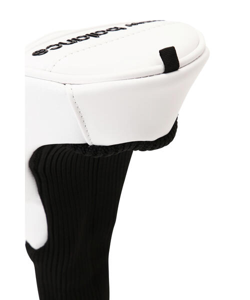 New Balance Golf（ニューバランスゴルフ）の「【new balance golf】460CC対応 ドライバー用 ヘッドカバー (UNISEX WORLD)（ゴルフグッズ・メンズ・ホワイト/ブラック・フリー）」の9枚目の写真