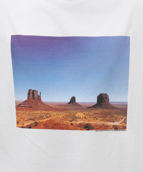 WESTOVERALLS（ウエストオーバーオールズ）の「【WESTOVERALLS / ウェストオーバーオールズ】WESTS Santa Fe PHOTO T-SHIRT（Tシャツ/カットソー・メンズ・ホワイト・LARGE）」の9枚目の写真