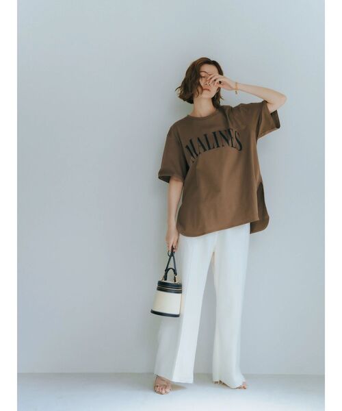 YECCA VECCA(イェッカヴェッカ)の「綿麻バギーツイルパンツ(その他パンツ・レディース・オフホワイト・M/S)」の17枚目の写真