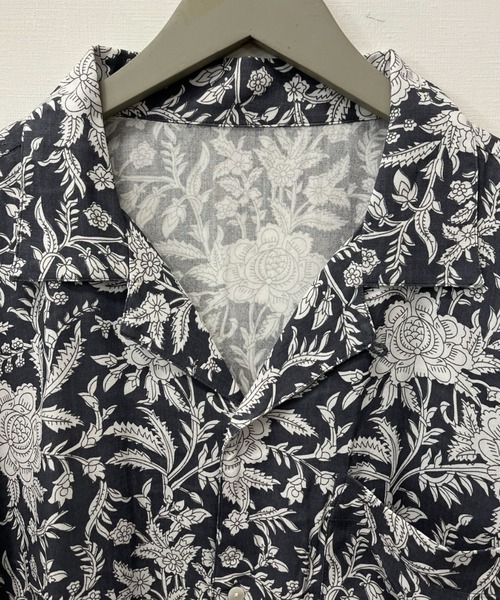 OMNES（オムネス）の「ユニセックス レーヨンアロハシャツ（シャツ/ブラウス・メンズ・ブラウン系その他/ブラック/モカ/ブラック系その他/ブルー系その他・LARGE/MEDIUM）」の7枚目の写真