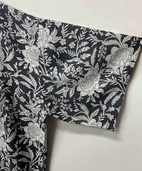 OMNES（オムネス）の「ユニセックス レーヨンアロハシャツ（シャツ/ブラウス・メンズ・ブラウン系その他/ブラック/モカ/ブラック系その他/ブルー系その他・LARGE/MEDIUM）」の9枚目の写真