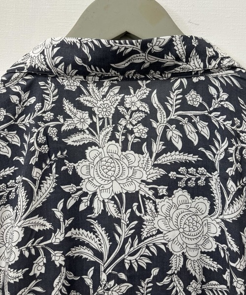 OMNES（オムネス）の「ユニセックス レーヨンアロハシャツ（シャツ/ブラウス・メンズ・ブラウン系その他/ブラック/モカ/ブラック系その他/ブルー系その他・LARGE/MEDIUM）」の8枚目の写真