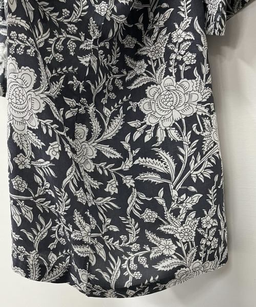 OMNES（オムネス）の「ユニセックス レーヨンアロハシャツ（シャツ/ブラウス・メンズ・ブラウン系その他/ブラック/モカ/ブラック系その他/ブルー系その他・LARGE/MEDIUM）」の11枚目の写真