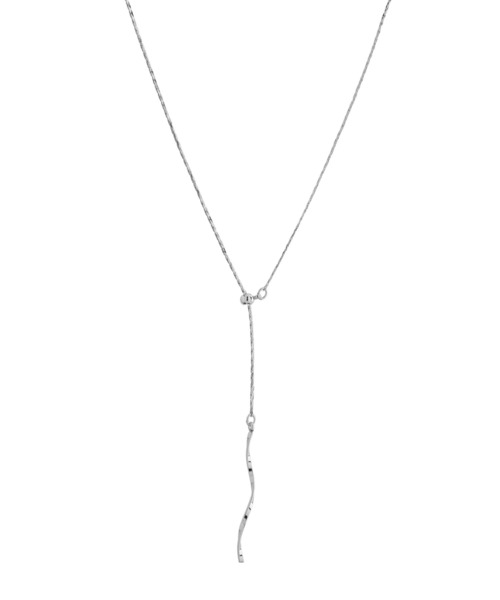 ANEMONE（アネモネ）の「ツイストメタルバーY字ネックレス（ネックレス・レディース・ゴールド/ピンクゴールド/シルバー・FREE）」の5枚目の写真