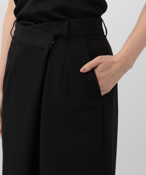 A part by(アパートバイ)の「アシメラップパンツ(その他パンツ・レディース・ベージュ/ブラック・SMALL/MEDIUM)」の15枚目の写真