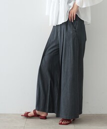 GALLEST | ダンガリーワイドタックパンツ(その他パンツ)