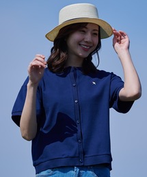 雑材 ロゴ リボン ハット