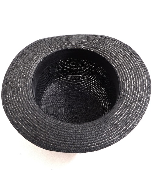 Arnold Palmer（アーノルドパーマー）の「雑材 ロゴ リボン ハット（ハット・レディース・ベージュ/ブラック/アイボリー・F）」の13枚目の写真