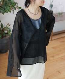 LEPSIM | メッシュフーディー　114459(パーカー)