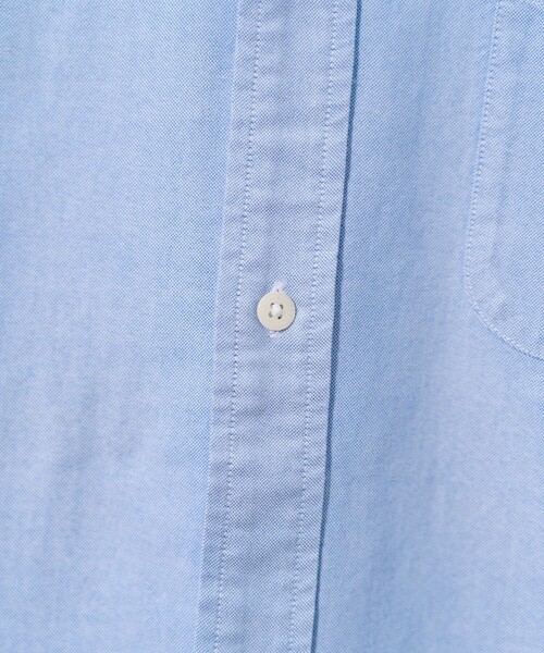 FREAK'S STORE（フリークスストア）の「NEW LOOSE FIT OX BD SHIRT SHORT SLEEVE/ニュールーズフィット オックス ボタンダウンシャツ ショートスリーブ（シャツ/ブラウス・メンズ・その他9/サックスブルー/その他16/ホワイト/その他13・SMALL/MEDIUM/LARGE）」の13枚目の写真