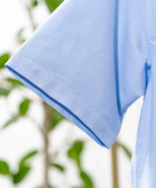 FREAK'S STORE（フリークスストア）の「NEW LOOSE FIT OX BD SHIRT SHORT SLEEVE/ニュールーズフィット オックス ボタンダウンシャツ ショートスリーブ（シャツ/ブラウス・メンズ・その他9/サックスブルー/その他16/ホワイト/その他13・SMALL/MEDIUM/LARGE）」の15枚目の写真