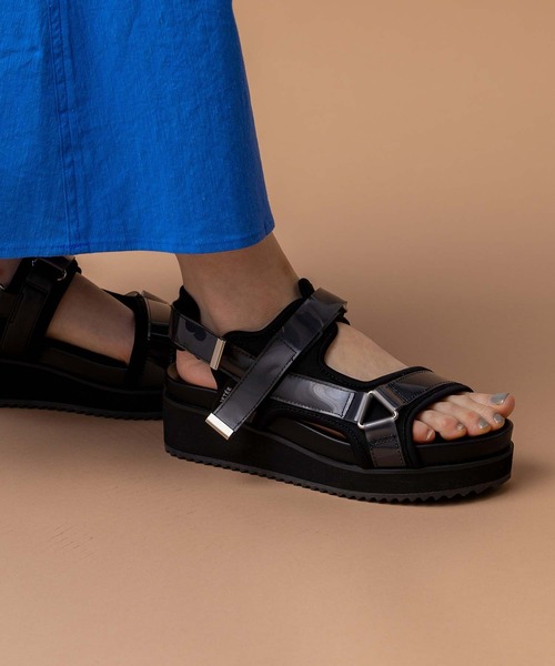 JETEE（ジュテ）の「ＪＥＴＥＥベルクロサンダル（サンダル・レディース・ゼブラ/ブラック・L/M/S）」の4枚目の写真