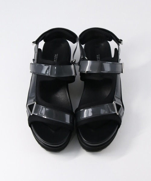 JETEE（ジュテ）の「ＪＥＴＥＥベルクロサンダル（サンダル・レディース・ゼブラ/ブラック・L/M/S）」の11枚目の写真