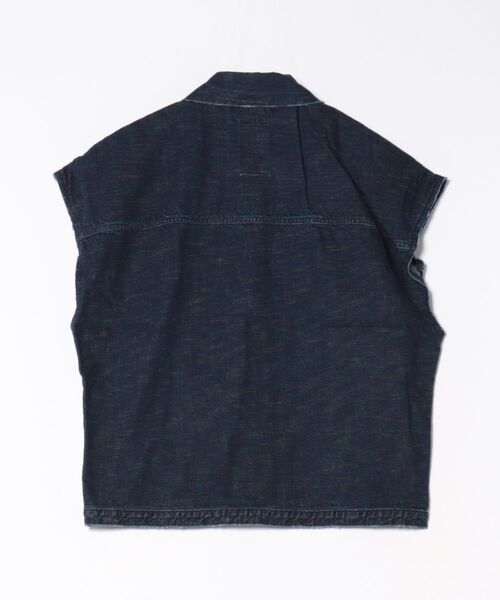 Little sunny bite デニムオールインワン ダメージ ブルー S Little sunny bite デニムオールインワン ダメージ ブルー S