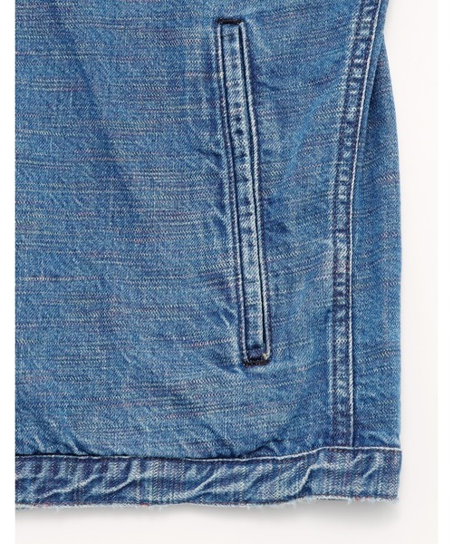 Little sunny bite(リトルサニーバイト)の「/Little Sunny Bite/KURO x little sunny bite denim vest(ベスト・レディース・インディゴブルー・SMALL)」の14枚目の写真