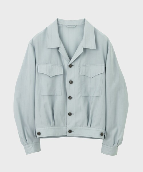 UJOH HOMME / ウジョーオム】別注 ZIP Stand Collar Blouson