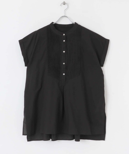 URBAN RESEARCH Sonny Label(アーバンリサーチサニーレーベル)の「エアリーコットンピンタックドレスシャツ(シャツ/ブラウス・レディース・ブラック/ライトピンク/オフホワイト/ブルー系その他・FREE)」の3枚目の写真