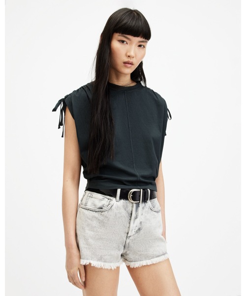 tシャツ CASSIE CREW NECK SLEEVELESS T-SHIRT | CASSIE クルー ネック ノースリーブ Tシャツ レディース セール】CASSIE CREW NECK SLEEVELESS T-SHIRT | CASSIE クルー