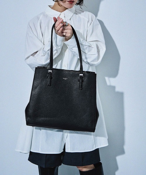 セール】D.KELLY フェイクレザー 2wayビッグトートバッグ