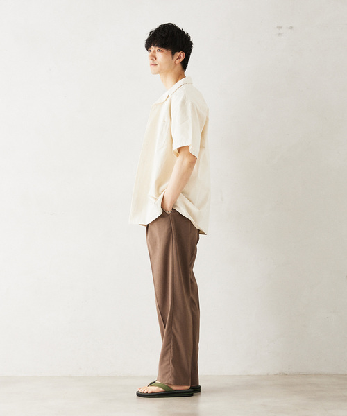 PAYDAY(ペイデイ)の「PAYDAY / ペイデイ 別注 シャンブレーオープンカラーシャツ(シャツ/ブラウス・メンズ・ブルー/アイボリー・LARGE/MEDIUM)」の6枚目の写真