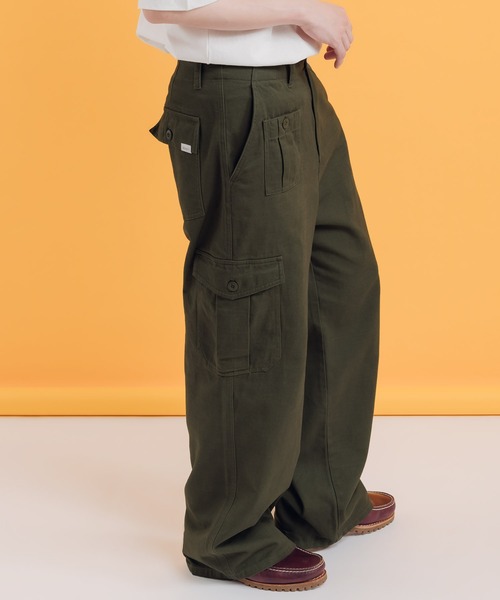 MUHET（ミュエータ）の「ミリタリーカーゴパンツ（カーゴパンツ・レディース・ネイビー/カーキ・SMALL/MEDIUM/X-LARGE）」の6枚目の写真