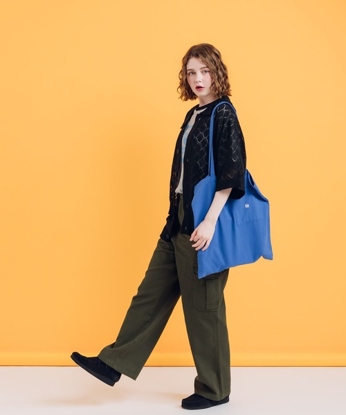 MUHET（ミュエータ）の「ミリタリーカーゴパンツ（カーゴパンツ・レディース・ネイビー/カーキ・SMALL/MEDIUM/X-LARGE）」の4枚目の写真