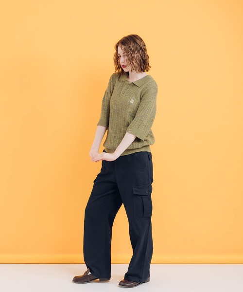 MUHET（ミュエータ）の「ミリタリーカーゴパンツ（カーゴパンツ・レディース・ネイビー/カーキ・SMALL/MEDIUM/X-LARGE）」の22枚目の写真