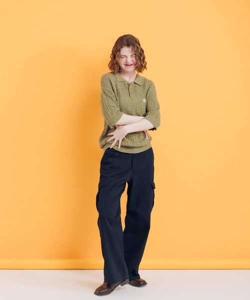 MUHET（ミュエータ）の「ミリタリーカーゴパンツ（カーゴパンツ・レディース・ネイビー/カーキ・SMALL/MEDIUM/X-LARGE）」の21枚目の写真