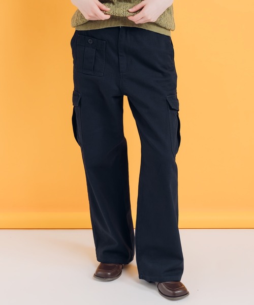 MUHET（ミュエータ）の「ミリタリーカーゴパンツ（カーゴパンツ・レディース・ネイビー/カーキ・SMALL/MEDIUM/X-LARGE）」の18枚目の写真