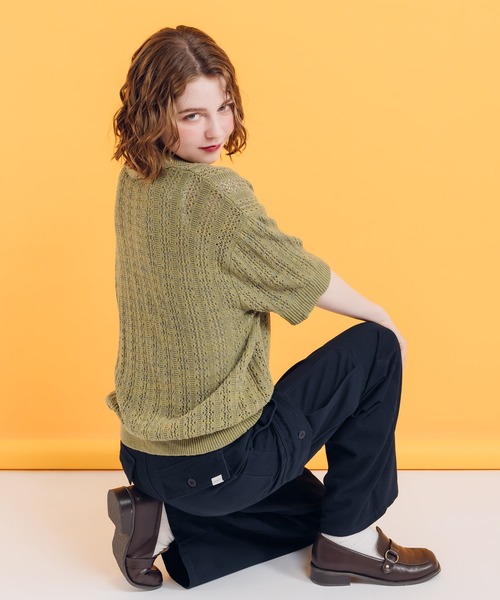 MUHET（ミュエータ）の「ミリタリーカーゴパンツ（カーゴパンツ・レディース・ネイビー/カーキ・SMALL/MEDIUM/X-LARGE）」の20枚目の写真