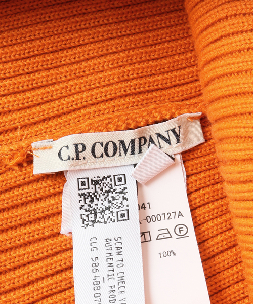C.P. COMPANY（シーピーカンパニー）の「C.P. Company / シー ピー カンパニー COTTON GOGGLE BEANIE 16CMAC016A（ニットキャップ/ビーニー・メンズ・オレンジ・FREE）」の3枚目の写真