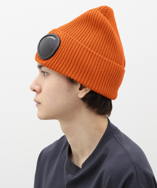 C.P. COMPANY（シーピーカンパニー）の「C.P. Company / シー ピー カンパニー COTTON GOGGLE BEANIE 16CMAC016A（ニットキャップ/ビーニー・メンズ・オレンジ・FREE）」の7枚目の写真
