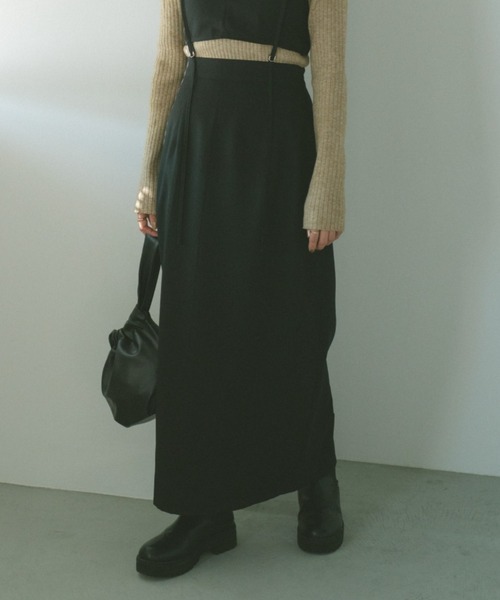 VANNIE U（ヴァニーユー）の「セパレートビスチェキャミワンピース（ワンピース・レディース・ブラック/グレー・FREE）」の11枚目の写真