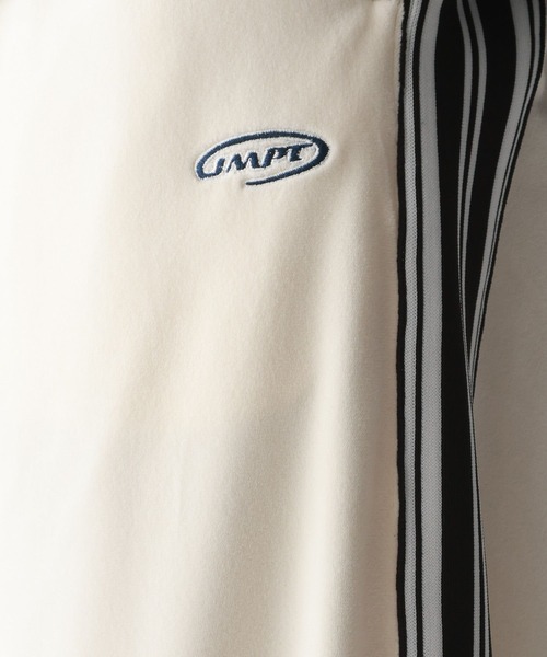 RAGEBLUE(レイジブルー)の「サイドライン/ベロアワイドストレートトラックパンツ【セットアップ可】(スウェットパンツ・メンズ・ネイビー/ワインレッド/オフホワイト/ブラック・MEDIUM/LARGE)」の11枚目の写真