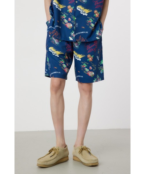 RODEO CROWNS WIDE BOWL（ロデオクラウンズワイドボウル）の「Orion Beer x RCS ORリラックスショーツ（その他パンツ・レディース・ブルー系その他3/グリーン系その他/レッド系その他・MEDIUM/LARGE）」の2枚目の写真