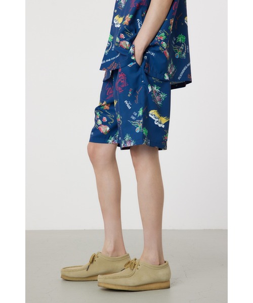 RODEO CROWNS WIDE BOWL（ロデオクラウンズワイドボウル）の「Orion Beer x RCS ORリラックスショーツ（その他パンツ・レディース・ブルー系その他3/グリーン系その他/レッド系その他・MEDIUM/LARGE）」の9枚目の写真