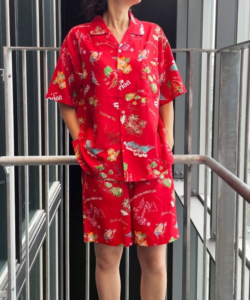 RODEO CROWNS WIDE BOWL（ロデオクラウンズワイドボウル）の「Orion Beer x RCS ORリラックスショーツ（その他パンツ・レディース・ブルー系その他3/グリーン系その他/レッド系その他・MEDIUM/LARGE）」の4枚目の写真