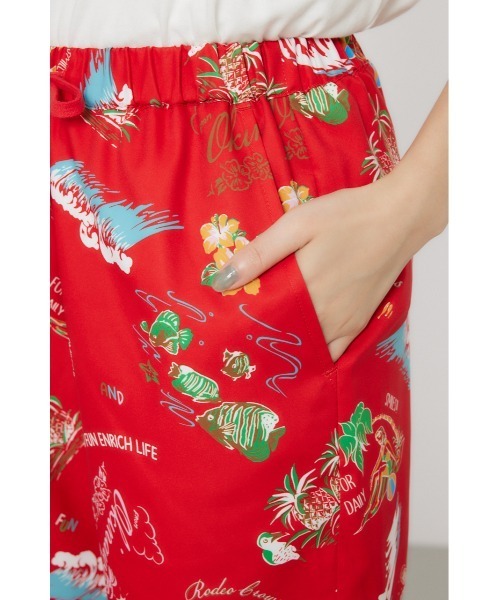 RODEO CROWNS WIDE BOWL（ロデオクラウンズワイドボウル）の「Orion Beer x RCS ORリラックスショーツ（その他パンツ・レディース・ブルー系その他3/グリーン系その他/レッド系その他・MEDIUM/LARGE）」の17枚目の写真