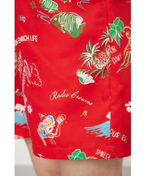 RODEO CROWNS WIDE BOWL（ロデオクラウンズワイドボウル）の「Orion Beer x RCS ORリラックスショーツ（その他パンツ・レディース・ブルー系その他3/グリーン系その他/レッド系その他・MEDIUM/LARGE）」の21枚目の写真