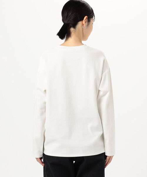 COMME CA ISM(コムサイズム)の「フォトプリント Tシャツ(長袖)(Tシャツ/カットソー・レディース・モカ/グレー/ホワイト・LARGE/MEDIUM)」の15枚目の写真