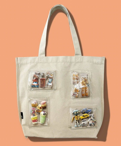 ROOTOTE（ルートート）の「ルートート / SC.トール.ショーケースｰA（トートバッグ・レディース・ホワイト系その他2/ホワイト系その他・FREE）」の2枚目の写真