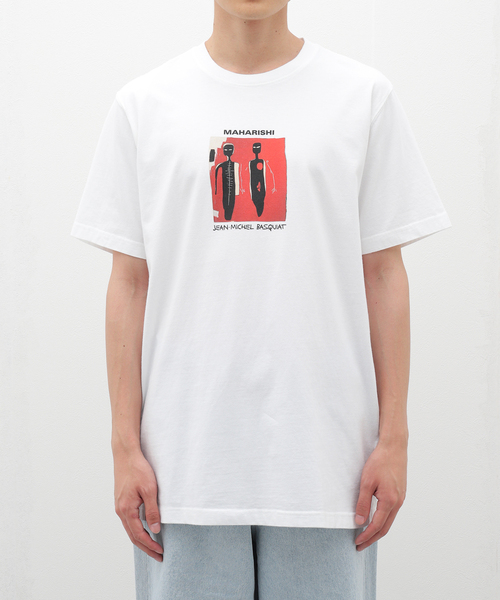MAHARISHI (マハリシ)の「MAHARISHI / Maha Basquiat Nu-Nile T-Shirt 1311(Tシャツ/カットソー・メンズ・ホワイト/ブラック・LARGE/MEDIUM)」の4枚目の写真