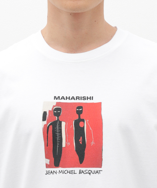 MAHARISHI (マハリシ)の「MAHARISHI / Maha Basquiat Nu-Nile T-Shirt 1311(Tシャツ/カットソー・メンズ・ホワイト/ブラック・LARGE/MEDIUM)」の7枚目の写真