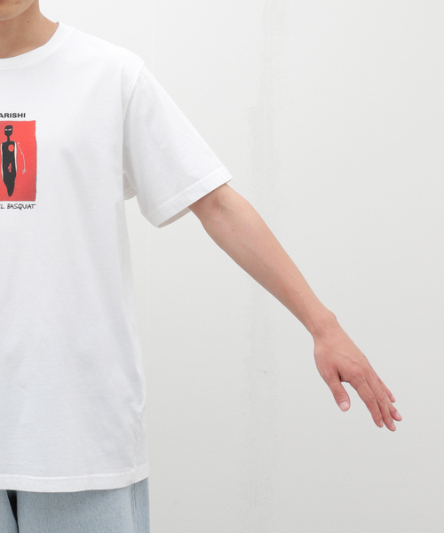 MAHARISHI (マハリシ)の「MAHARISHI / Maha Basquiat Nu-Nile T-Shirt 1311(Tシャツ/カットソー・メンズ・ホワイト/ブラック・LARGE/MEDIUM)」の9枚目の写真