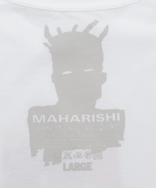 MAHARISHI (マハリシ)の「MAHARISHI / Maha Basquiat Nu-Nile T-Shirt 1311(Tシャツ/カットソー・メンズ・ホワイト/ブラック・LARGE/MEDIUM)」の14枚目の写真
