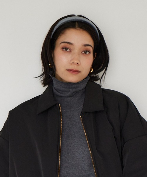 BARNYARDSTORM（バンヤードストーム）の「BARNYARDSTORM / ベルベットカチューシャ（カチューシャ・レディース・グレー/ブラック・FREE）」の7枚目の写真