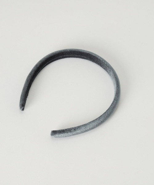 BARNYARDSTORM（バンヤードストーム）の「BARNYARDSTORM / ベルベットカチューシャ（カチューシャ・レディース・グレー/ブラック・FREE）」の10枚目の写真