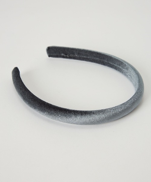 BARNYARDSTORM（バンヤードストーム）の「BARNYARDSTORM / ベルベットカチューシャ（カチューシャ・レディース・グレー/ブラック・FREE）」の13枚目の写真