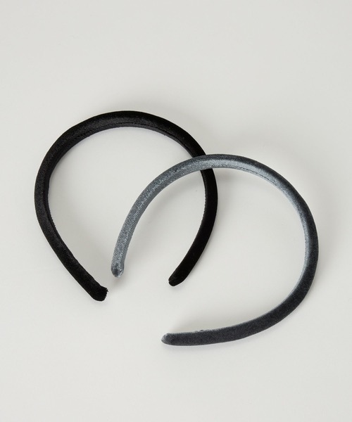 BARNYARDSTORM（バンヤードストーム）の「BARNYARDSTORM / ベルベットカチューシャ（カチューシャ・レディース・グレー/ブラック・FREE）」の16枚目の写真